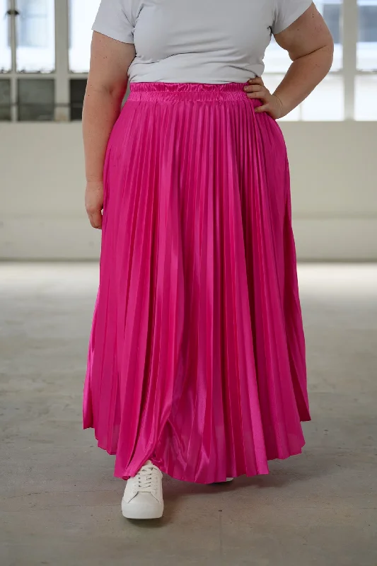 Nina Maxi Skirt - Pink